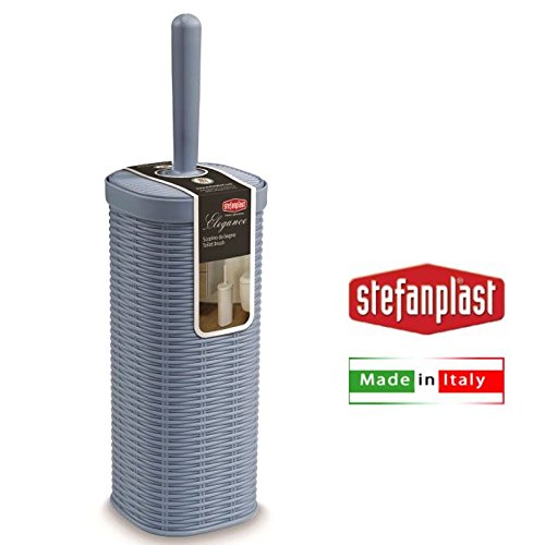 Stefanplast Scopino Scopettino da Bagno Colore Blu...