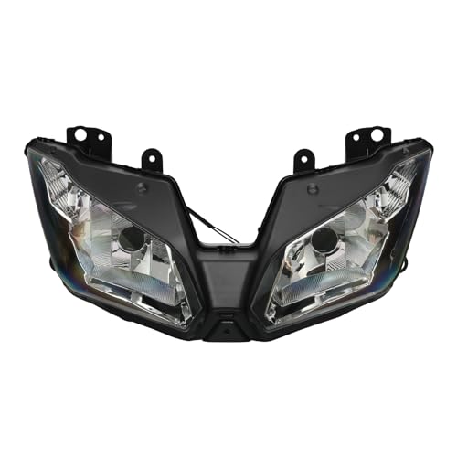 TCT-MOTORPARTS Black Front Headlight Head Light Lamp Fit For KAWASAKI NINJA 300 2013-2017
