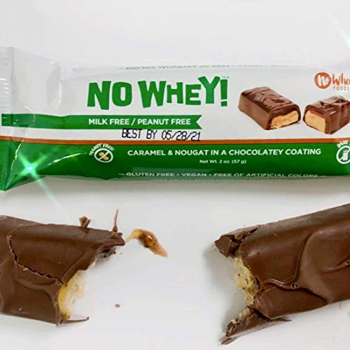 No Whey! Foods Vegan, Gluten Free, Nut Free | Chocolate Candy Nougat And Caramel Bars  thumb #5