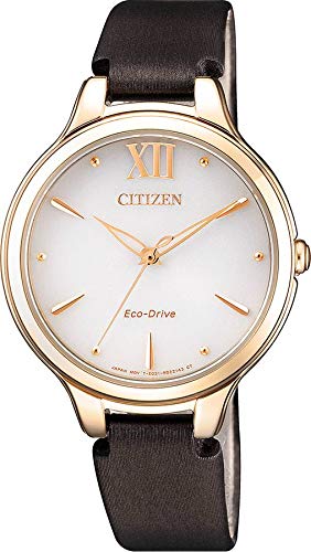 Citizen Eco-Drive Analog womens Leather Watch Powered by light - EM0553-18A (B07QC2ZHYK) Amazon Price History, Amazon Price Tracker