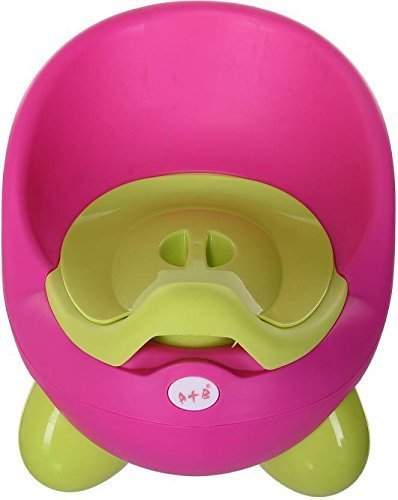 Mummamia Kids Assured High Back Potty Seat with Cover and Ergonomic Seat - Pink