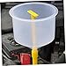 OUNONA 1 Set Automotive Coolant Filling Kit Spill Funnel with Fluid Stopper Durable for Easy Antifreeze Pouring and Cooling System Maintenance