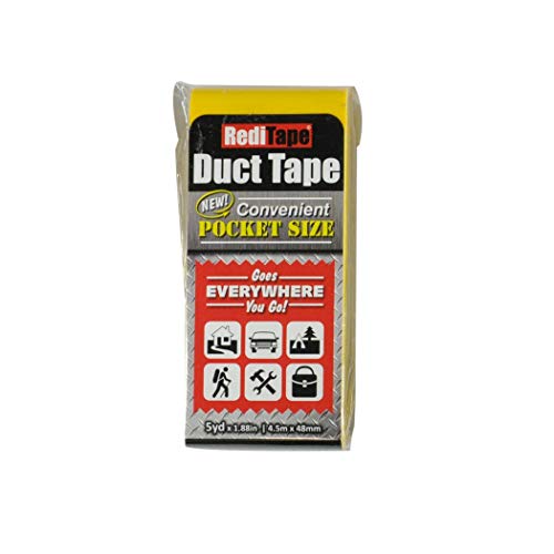 RediTape 10937 Travel, Camping, Photography and Emergencies | Pocket Size, 3-Pack, Green, Orange, Yellow