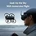 DJI Avata 2 Fly More Combo (3 Batteries), FPV Drone with Camera 4K, Immersive Experience, One-Push Acrobatics, Built-in Propeller Guard, 155° FOV, Camera Drone Compliant with FAA Remote ID With 128gb Micro SD, Backpack, Landing Pad and More Bundle with 2 Year extended Waranty