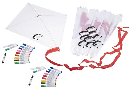 Betzold - Flug-Drachen Basteln Set Kinder-Geburtstag - Bastelset Mitgebsel