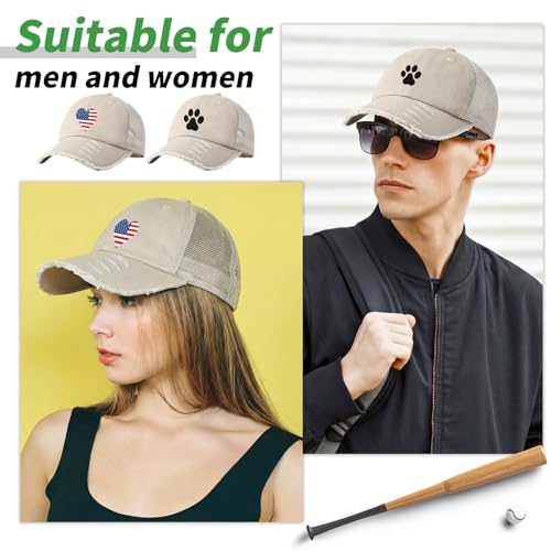 Image of Suhine 24 Pcs Blank Trucker Hat Bulk Unisex Mesh Baseball Cap for Sublimation Embroidery Vintage Adjustable Hat for Men Women