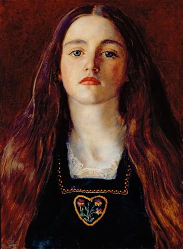 Toile Portrait d'une jeune fille John Everett Millais pour sublimer la décoration de votre salon