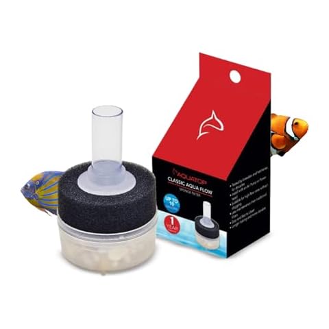 Aquatop Internal Sponge Filter for Aquariums up to 10 Gallon Tanks, CAF-10 Cover
