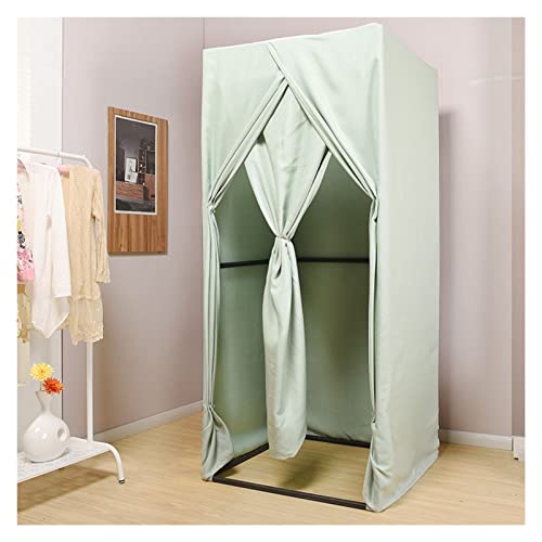 Cabine d'essayage portable haut de gamme : structure robuste et rideau d'ombrage de qualité