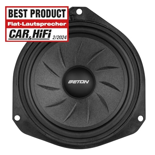 ETON UG FIAT FD16 – 16,5 cm (6,5“) Plug & Play Komponenten System, passgenaues Lautsprechersystem kompatibel mit FIAT Ducato