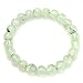 BEADNOVA AAA Grade Gemstone Bracelet Semi Precious Gemstone Birthstone Healing Crystal Round Beads Stretch Bracelet