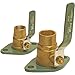 Taco SF-075S Brass Shut-Off Freedom Swivel-Flange Set - 3/4" Sweat