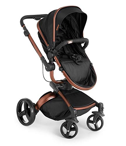 Carrinho Travel System Vulkan 360º Preto e... glide