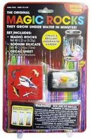 Amazon.com: NSI Magic Rocks Shark Crystal Growing Kit for Children Aged ...