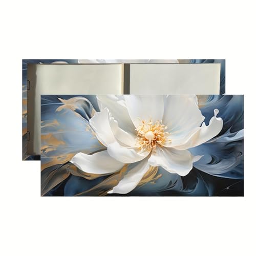 Peinture florale élégante sur toile haut de gamme avec cadre intérieur