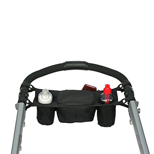 Preisvergleich Produktbild FakeFace® Universell Kinderwagen Buggy Organizer Tasche Aufbewahrungstasche Getränkehalter Flaschenhalter