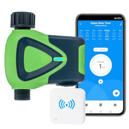 WiFi Sprinkler Timer, Smart WiFi Water Timer for Garden, Automate...