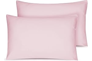 Essential Organic Pink Toddler Pillowcase Set