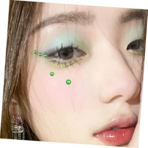 FRCOLOR 6 Folhas De Joias De Maquiagem Adesivos De Glitter Strass De Maquiagem Adesivos De Corpo Bli