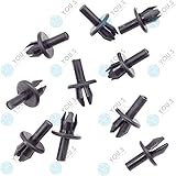 100 x YOU.S Original Radkasten Spreiznieten Befestigung Clips für Opel - NEU