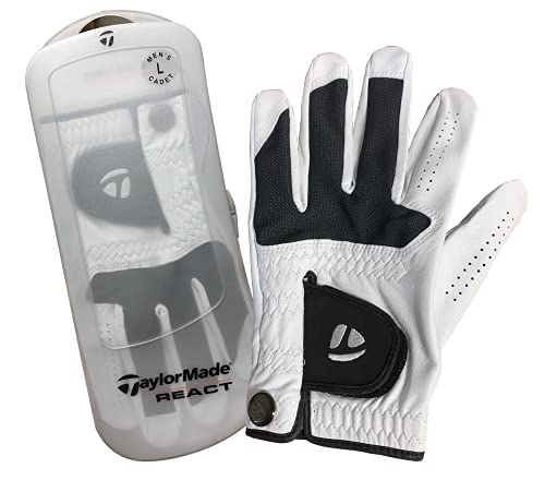 Taylormade Men's Cadet Large React Glove, 2 Pack