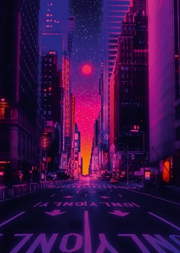 Ravensburger Puzzle 12001436 - New York in Neon - 1000 Teile Puzzle für...