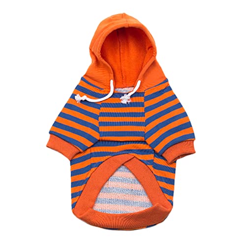 Pull à rayures pour chiens en coton respirant et costume adorable de marque BESPORTBLE