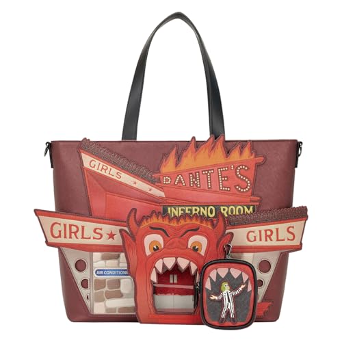 Bolsa Tote Loungefly Warner Bros Beetlejuice miniatura 2