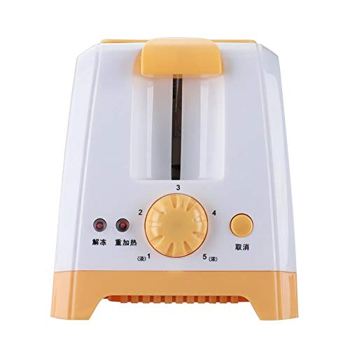 Tostadas tostadora automática de la máquina eléctrica horno de cocción Cocina Desayuno 2 rebanadas de pan multi máquina tragaperras enchufe de la UE,Naranja sin cobertura