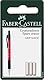 FABER-CASTELL 131595 - Ersatzradierer für Druckbleistift Grip Matic, 3 Stück