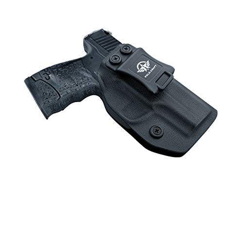Pole.craft Walther Pps M2 Holster Iwb Kydex Fit : Walther Pps M2 9Mm / .40 Pistol - Walther Pps M2 9Mm Iwb Holster - Inside Waistband Concealed Carry Holster - Adjustable Cant (Black, Right Hand) #TOP2