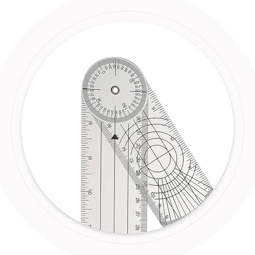 Goniómetro Giratorio de Plástico para Terapia Ortopédica miniatura 3