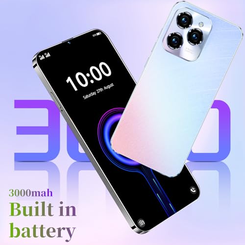 Smartphone 4G double SIM écran 6,3 pouces 16GB extensible
