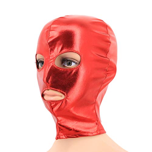 Image of Metallic Cycling Face Neck Mask Hat Ultra Balaclava Hood