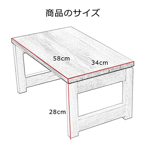 Table centrale pour ordinateur portable en bois naturel durable - 4