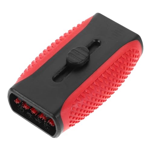 GOOHOCHY ゴルフクラブブラシ 両面クリーニングツール 耐傷特殊毛使用 クラブ溝汚れ除去 コンパクト伸縮式 アイアン ウッド対応