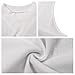 Remidoo Women's Sexy Sleeveless Open Back Tops Ribbed Knit Tie Back Crop Tank Top White Medium