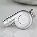 maycom Creative Spinning New Chrome Matte Silver Turbo Turbocharger Keychain Key Chain Ring Keyring Keyfob,make Whistle Sound