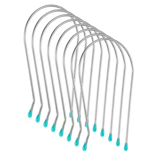 FOMIYES Replacement Curler Clips, 8pcs Securing Pins for Electric Travel Hot Rollers and Curlers