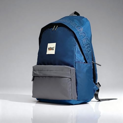 Image of MONKEY TROOPERS Shaggy Plus Backpack, Water-Resistant, 15 Inch Laptop Compartment, Quick Access & Zippered Pockets, 16L Capacity