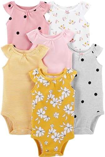 Simple Joys by Carter's Baby 6-Pack Sleeveless Bodysuit