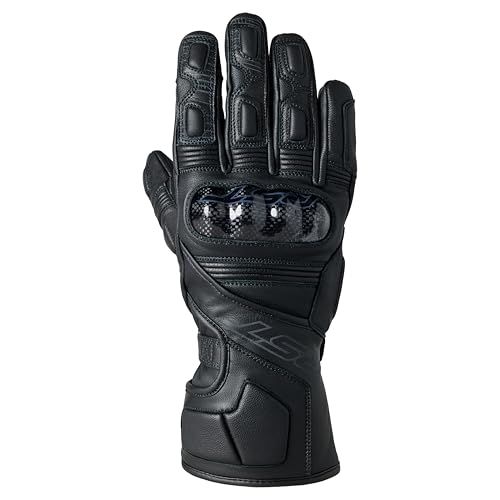 RST Fulcrum CE Waterproof Motorcycle Glove (Black/Black, US 10)