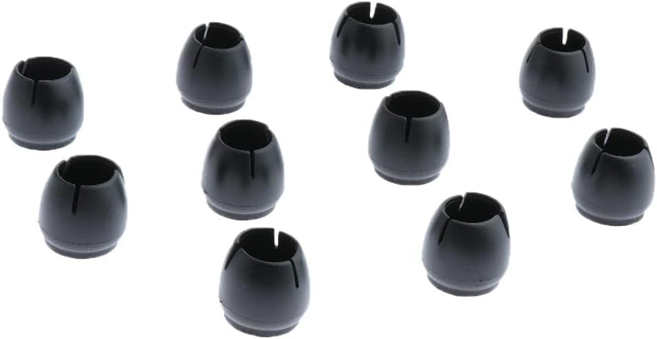 ATORSE™ 2x10Pcs Silicone Caps Felt Pads for Round Chair Leg 2.2x3cm|Home & Garden|Furniture|Other Home Furniture
