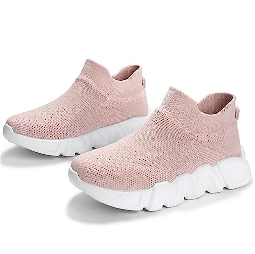 FOFJR Boy Girl Socks Shoes Breathable Walking Shoes Lightweight Non-Slip Sneakers for Children