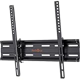 【Ahorrar Espacio】 El soporte de TV en pared Perlegear dispone de un diseño súper delgado que mide solo 56 mm a la pared, lo que ahorra mucho espacio en su habitación y le brinda una apariencia delgada y limpia.