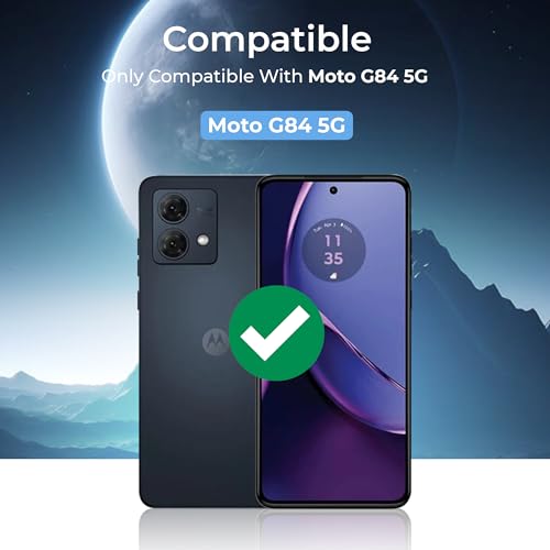 Image of A rtistque Liquid Silicone Stripes Back Cover Case for Motorola G84 5G | with Camera Protection | with Inner Fabric | Anti Slip Grip | AirBag Case - Blue