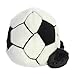 Aurora® Adorable Palm Pals™ Striker Soccerball™ Stuffed Animal - Fun Collectible Plush for Kids and Adult Collectors - Perfect for Decorating Rooms and Birthday Gifts - Black 4 Inches