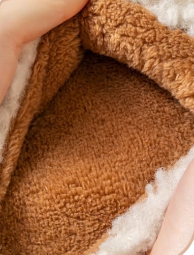 Bear Slippers for Women Fuzzy Memory Foam Slip-on Bedroom Slipper Cute Fluffy Winter Indoor House Shoes Slippers 20254