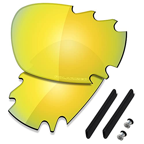 Image of SAUCER Premium Replacement Lenses & Rubber Kits for Oakley Jawbone Vented Racing Jacket (Low Bridge Fit) | UV400 Protection