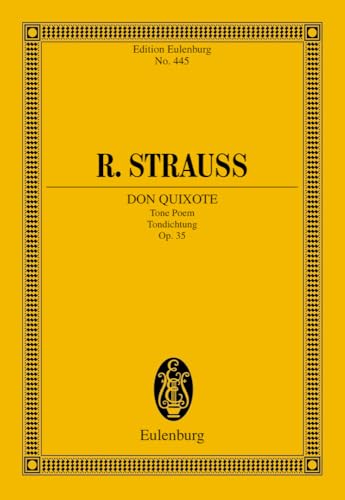 Don Quixote, Op. 35: Study Score (Edition Eulenburg)